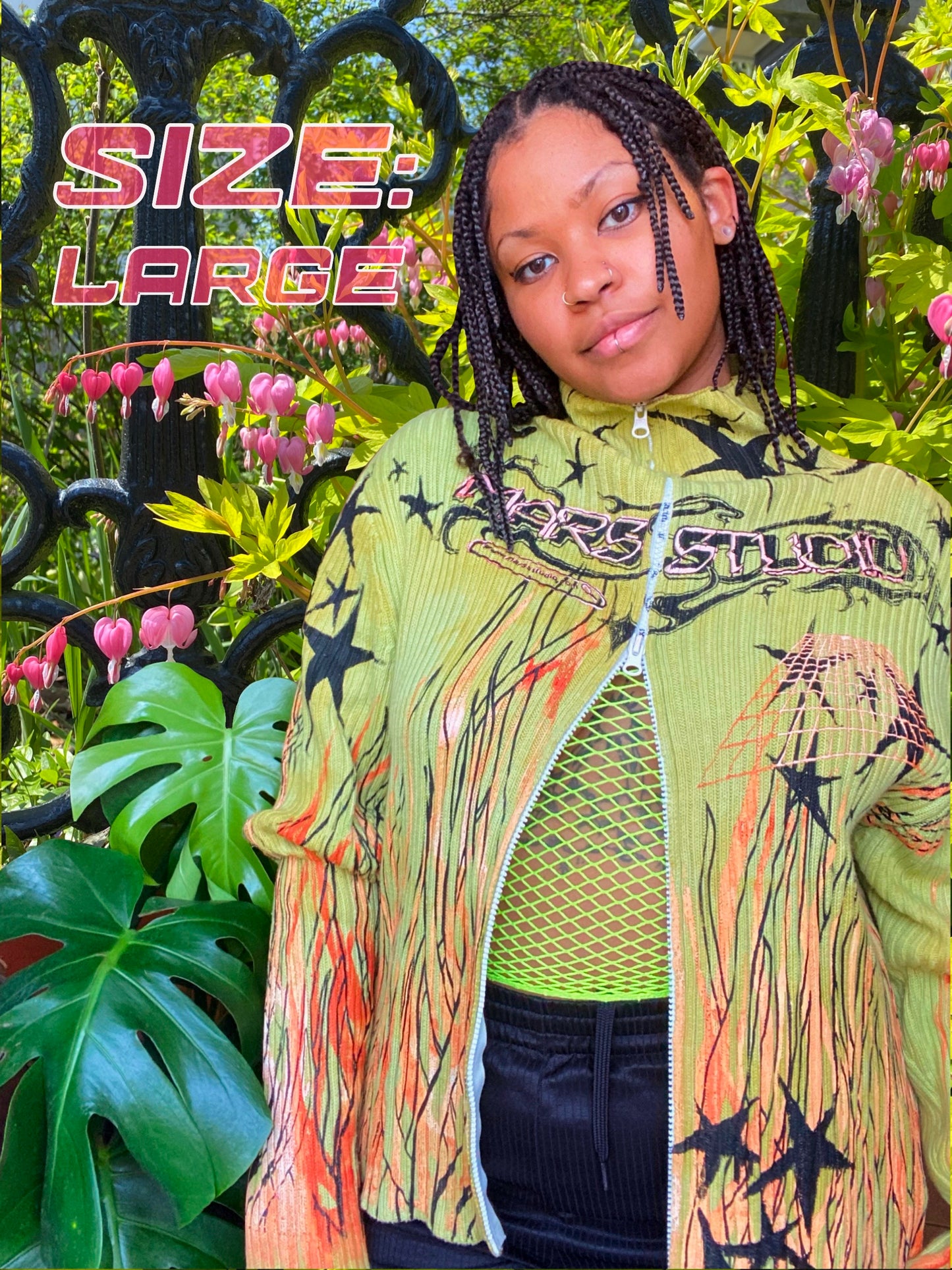 All over print Double Zip