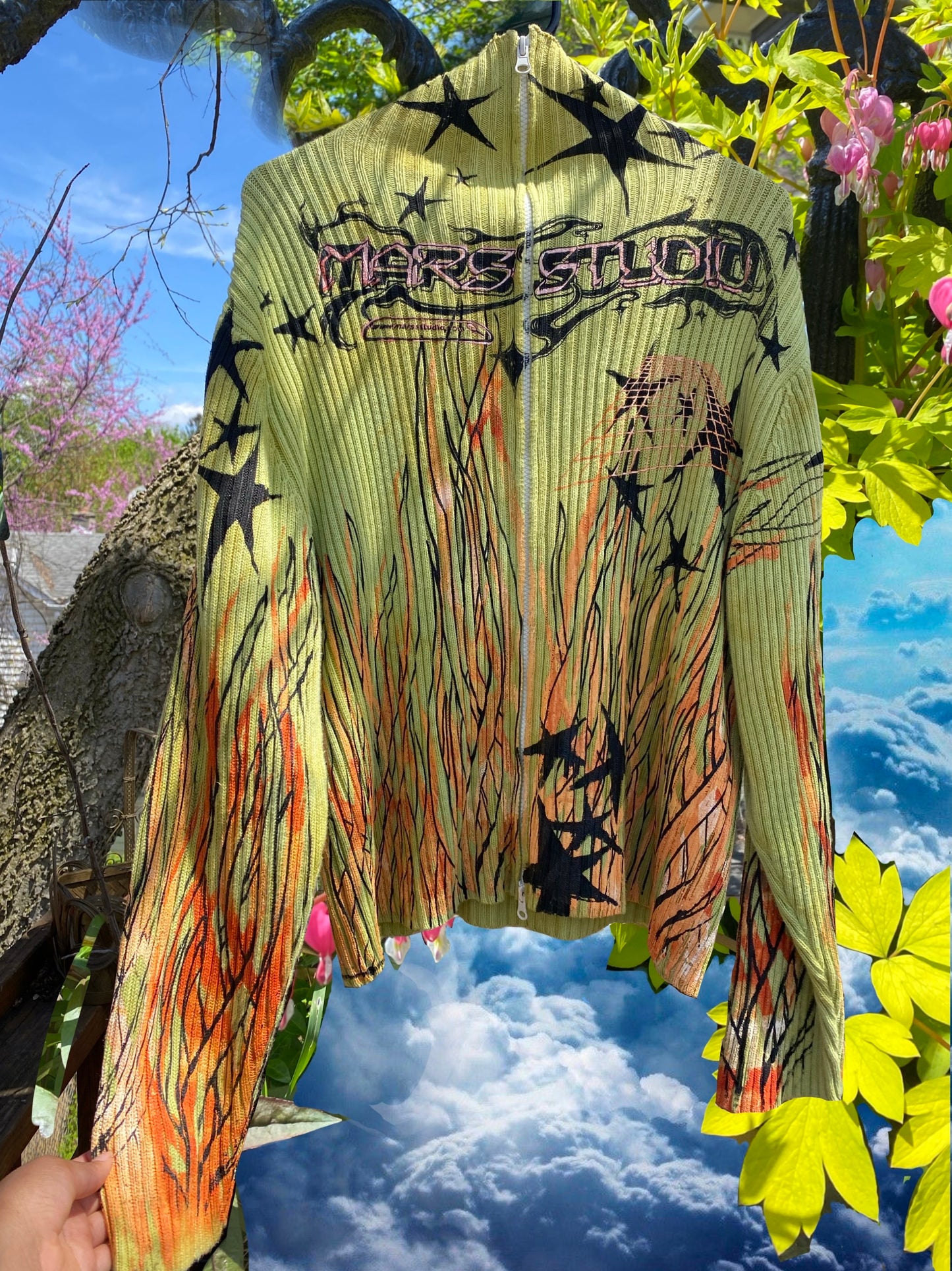 All over print Double Zip