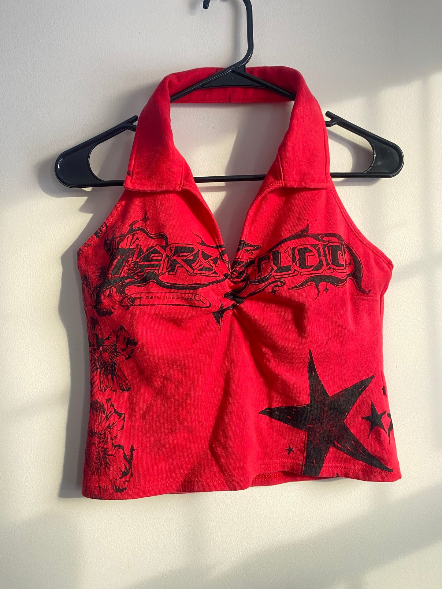 Halter Crop Mars Studio Logo