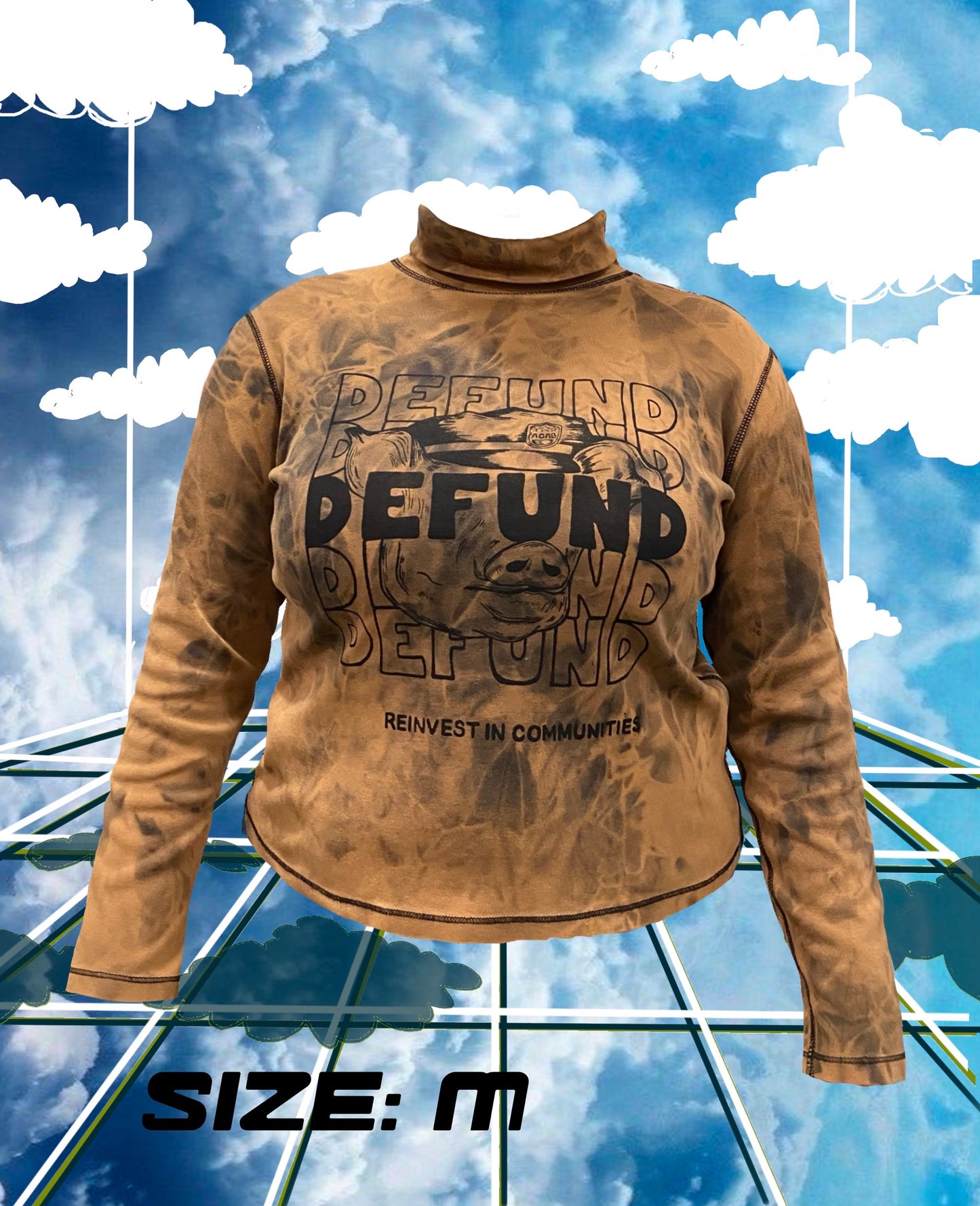 Defund turtle neck
