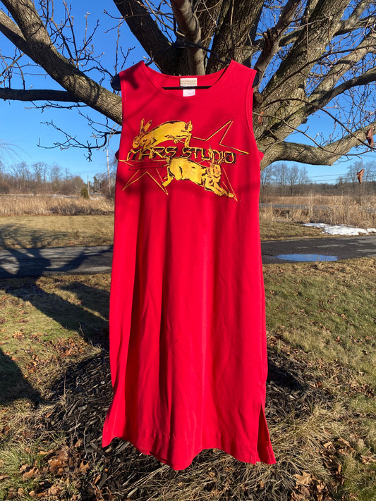 Red Midi Dress