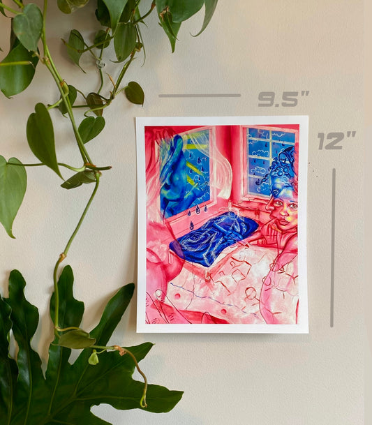 She Will Hold Us print