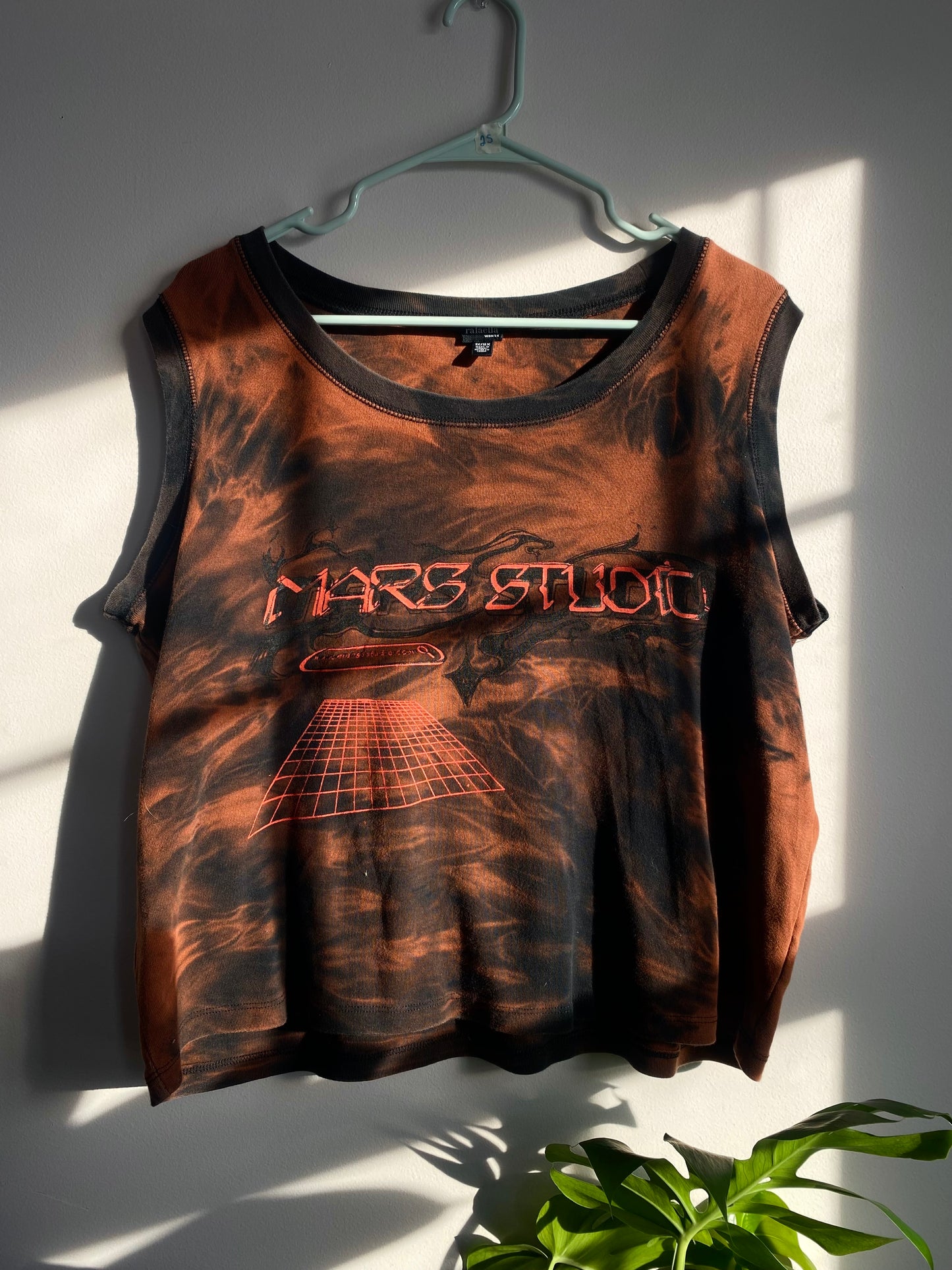 Bleach Dyed Mars Studio Logo tee