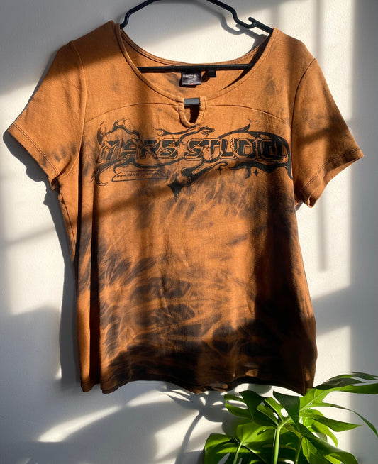 Bleach Dyed Mars Studio Logo t