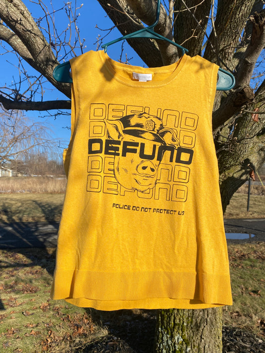 Defund knit vest