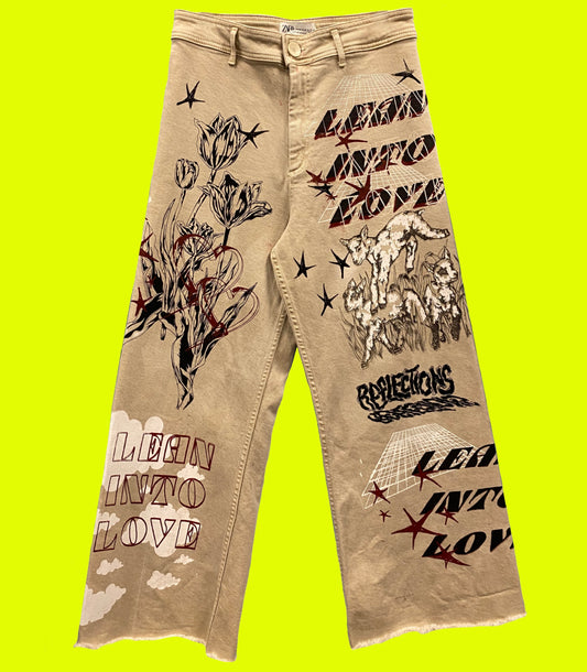 Lean into Love Kick Flare